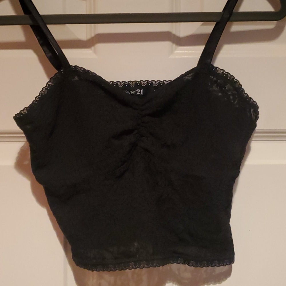 Black bralette